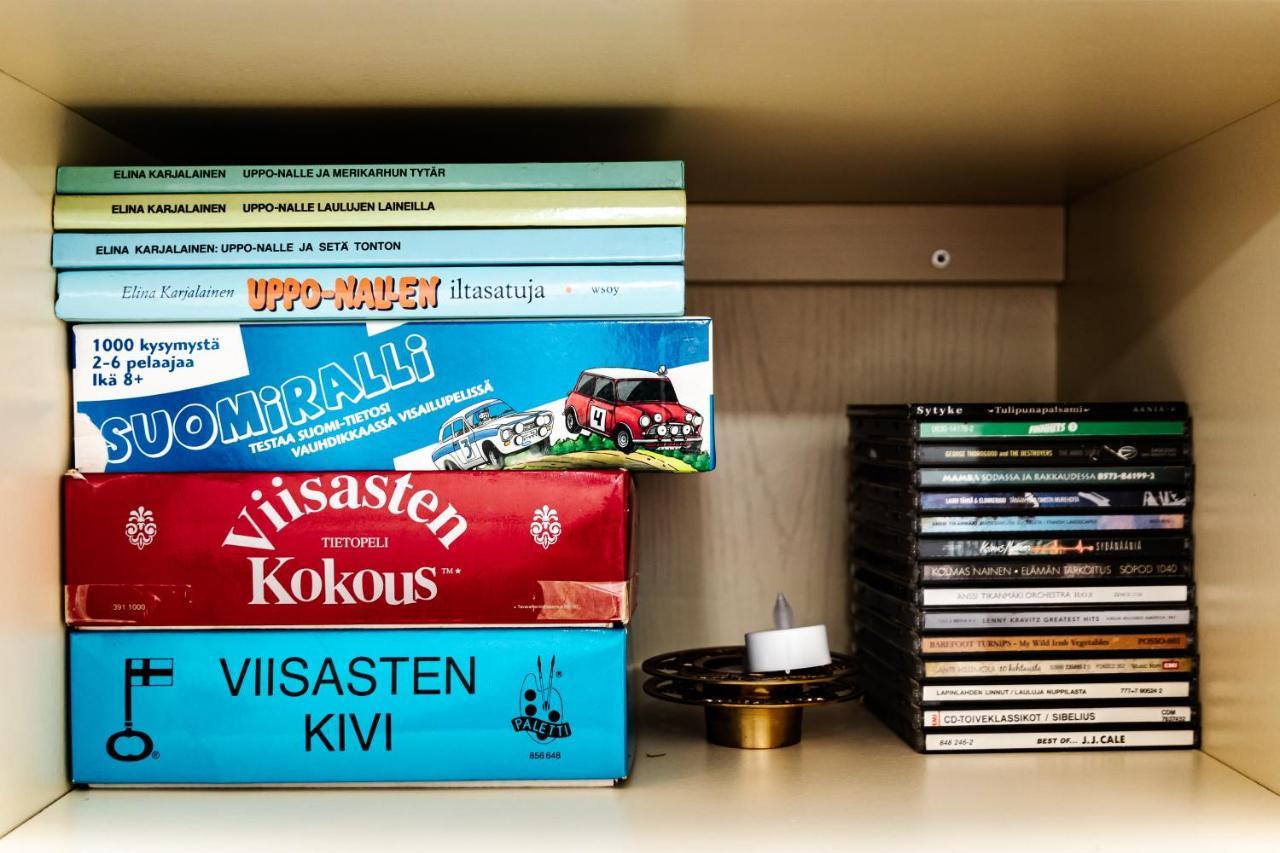 Mukava Saunallinen Kaksio Omalla Sisaeaenkaeynnillae Ja Ilmaisella Autopaikalla 库奥皮奥 外观 照片